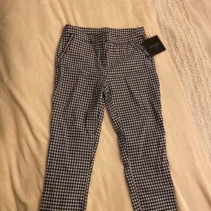 Cynthia Rowley Checkered Pant